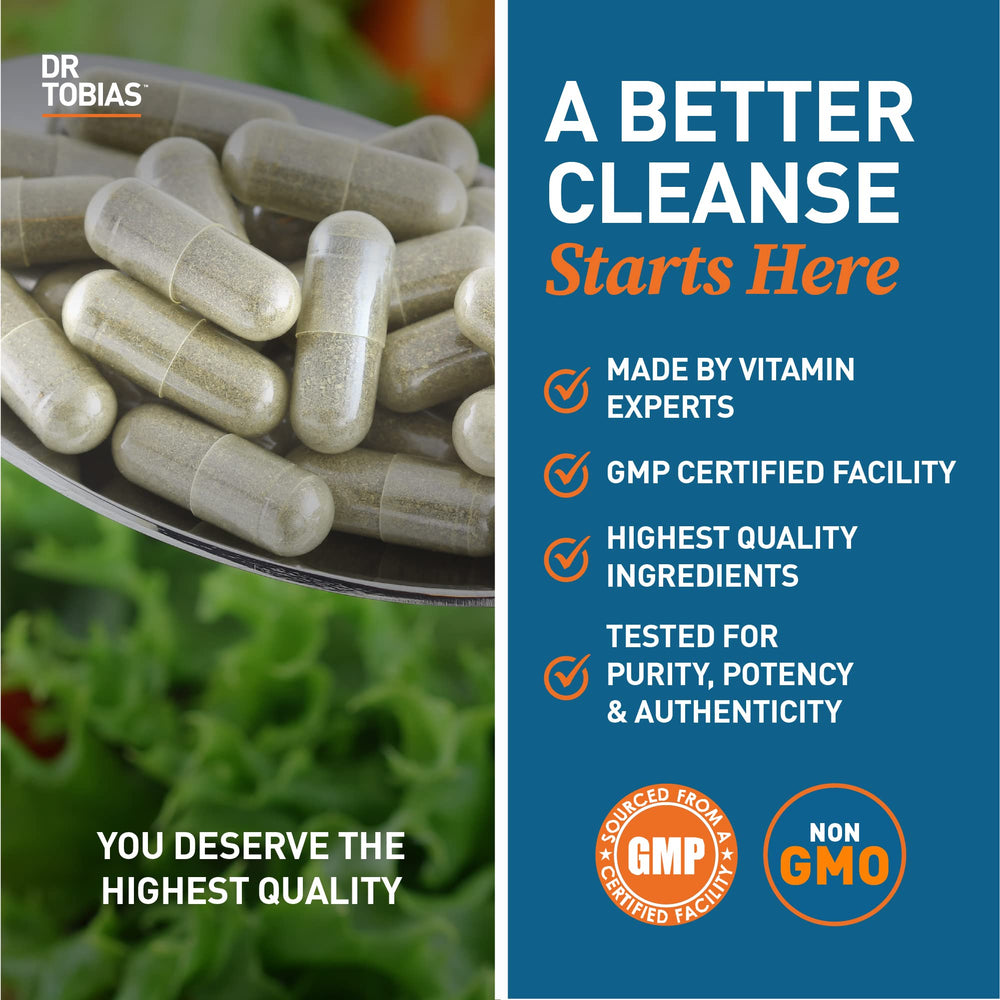 Dr. Tobias Colon Cleanse two-bottles pack designed for a 14-day routine