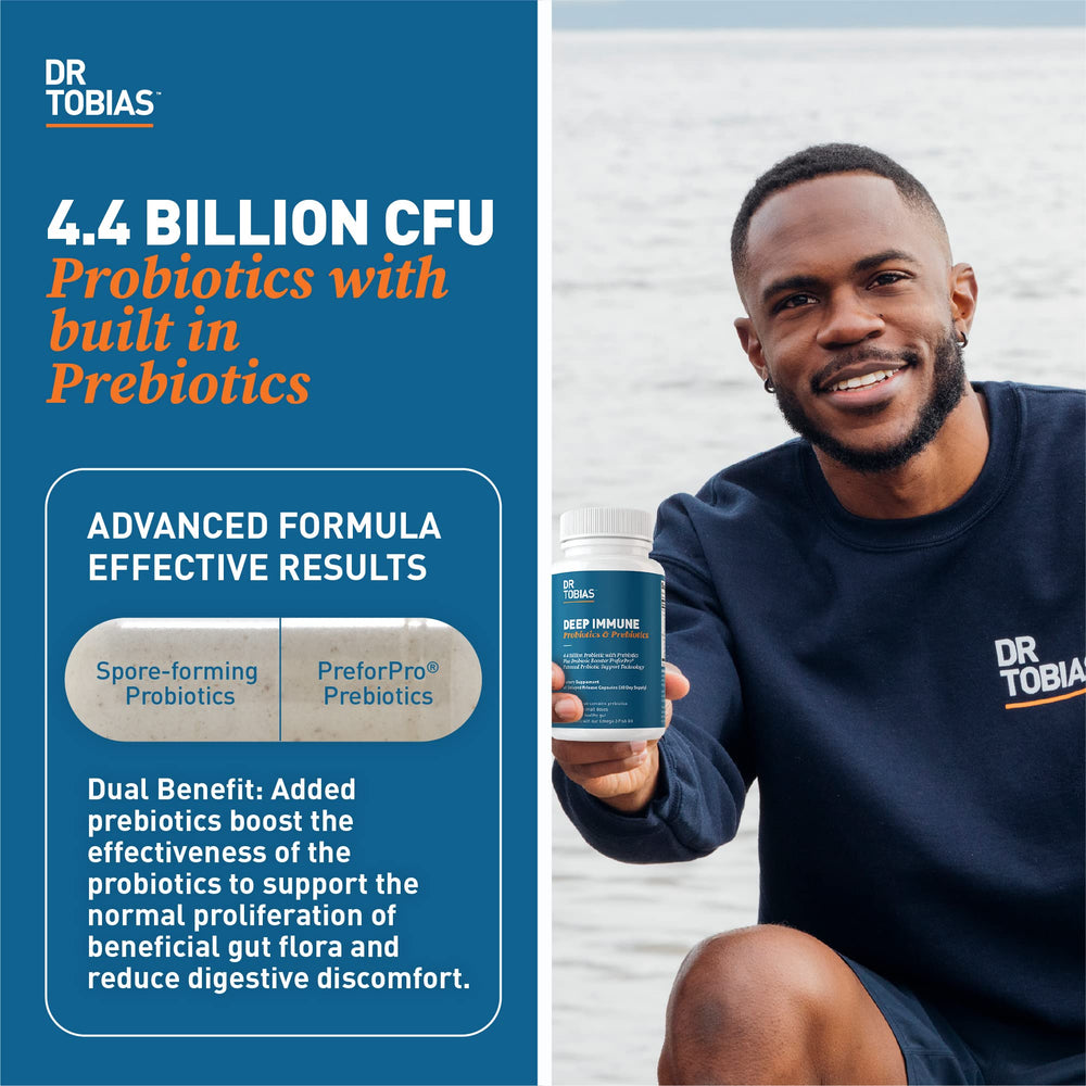Dr. Tobias Deep Immune delayed-release probiotic capsule design