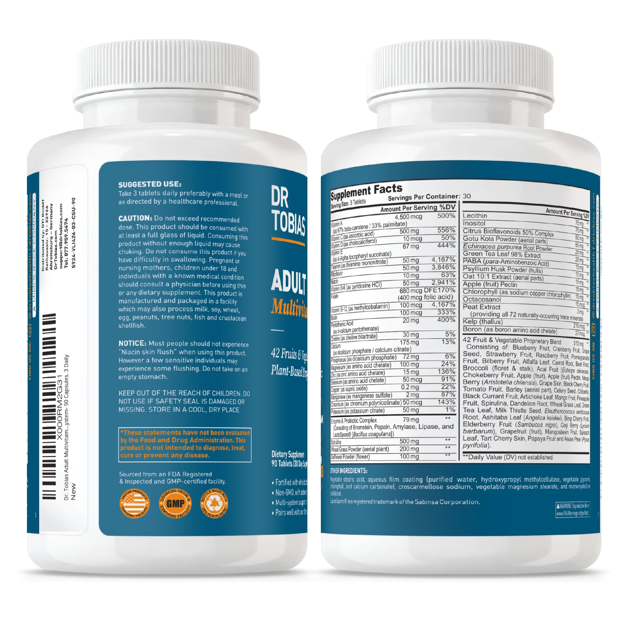 Dr. Tobias immune support for daily wellness routine.