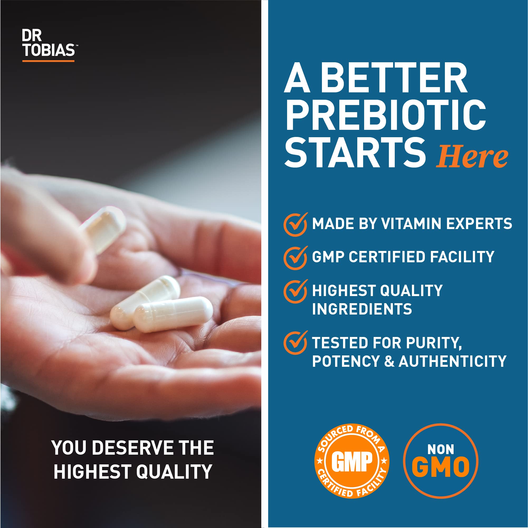 Ingredient PreforPro highlighted as the key prebiotic technology.