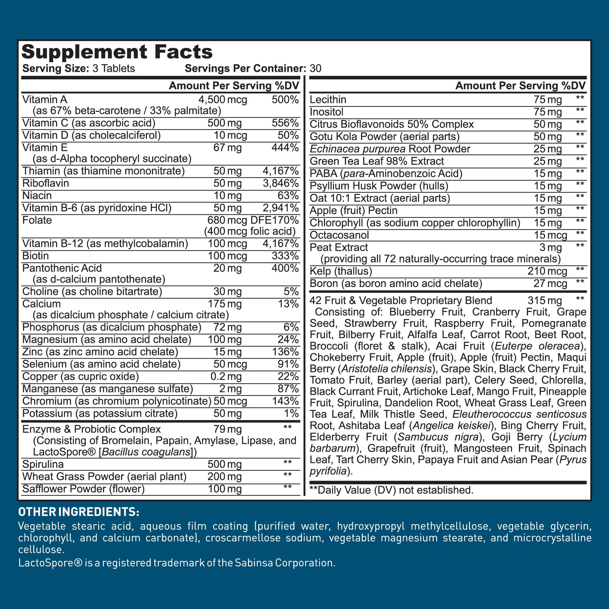 Dr. Tobias probiotic blend icon signaling gut health support.