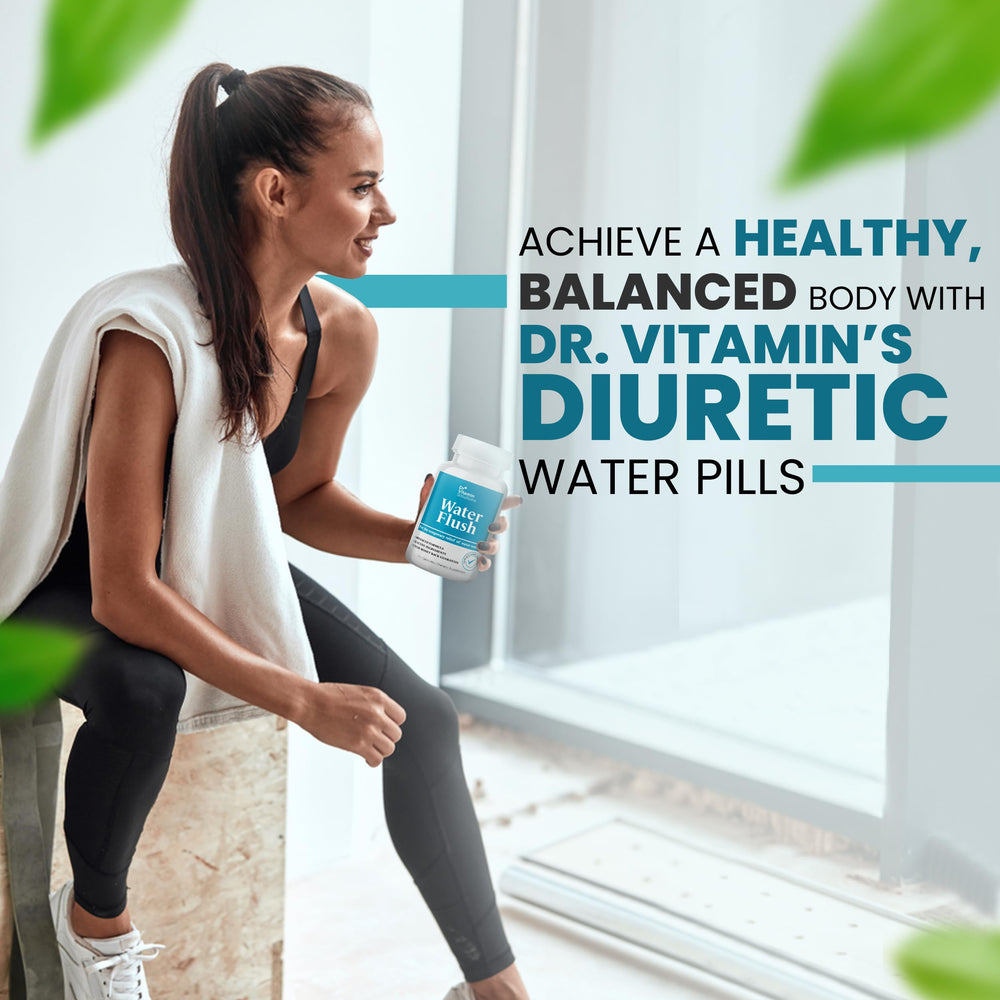 DR VITAMIN SOLUTIONS bottle with measurements showing dosage guidance