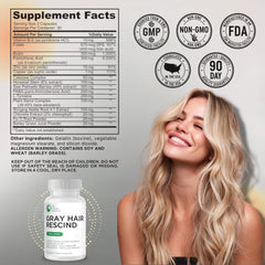 DR VITAMIN SOLUTIONS Catalase ingredient capsules promoting hair health daily