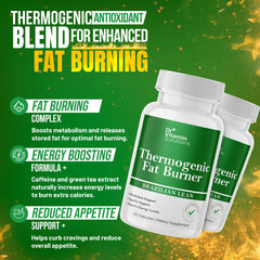 DR VITAMIN SOLUTIONS green tea extract label highlighting metabolism support