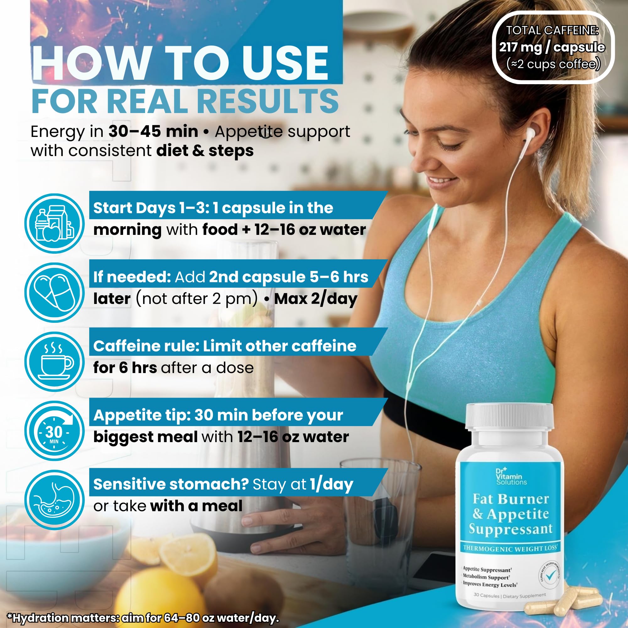 DR VITAMIN SOLUTIONS guggul supplement bottle emphasizing metabolism-friendly formula.