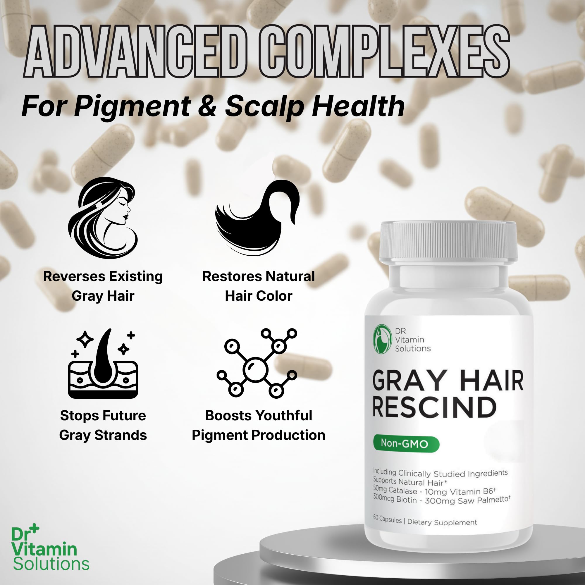 DR VITAMIN SOLUTIONS third-party testing seal confirms potency
