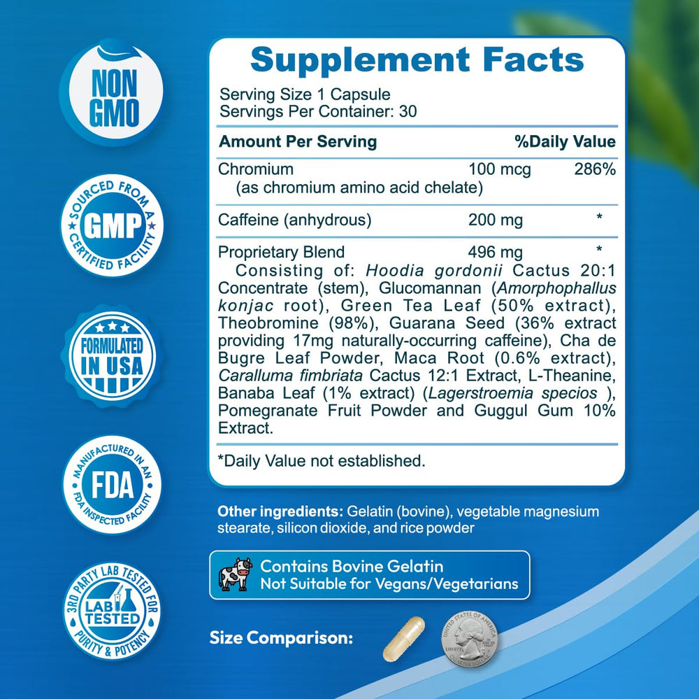 Dr Vitz bottle label emphasizes green tea and guarana for steady energy.