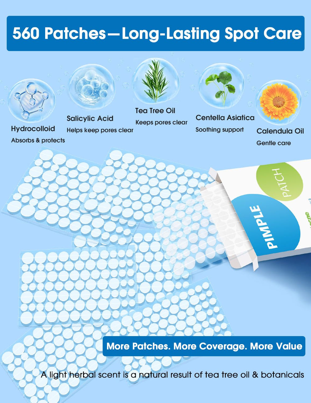 Dr. Zitacne medium 10mm patch ideal for whiteheads with gentle support