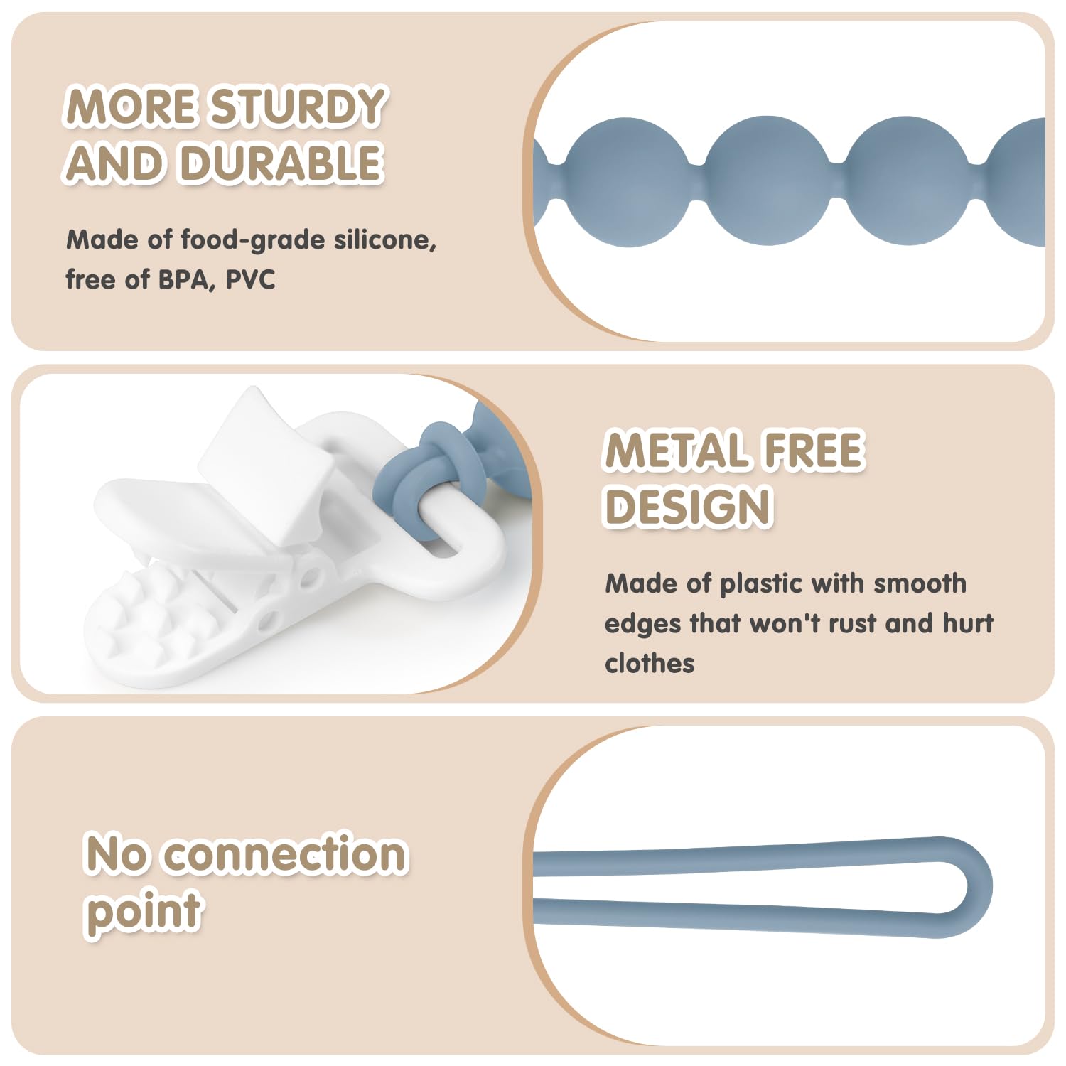 Draklary sturdy clip demonstrates secure grip on clothing.