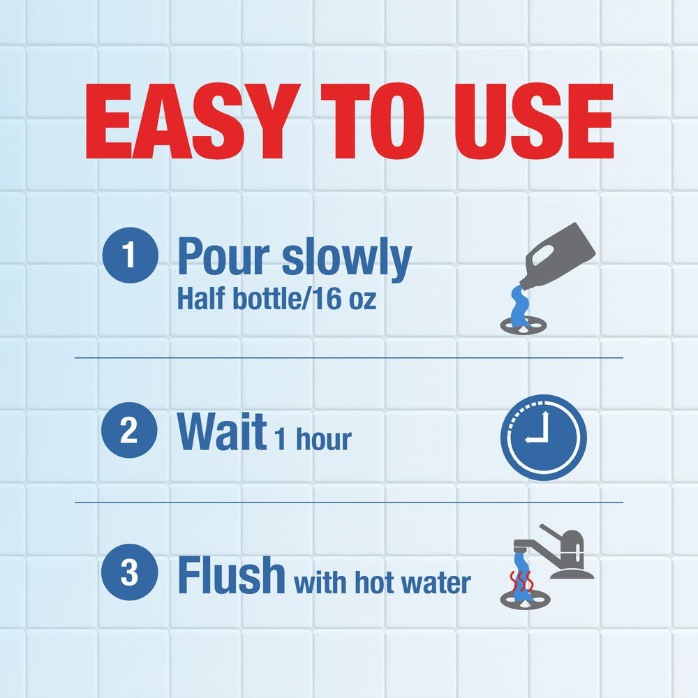 Drano Balance septic-safe formula suited for home septic systems.