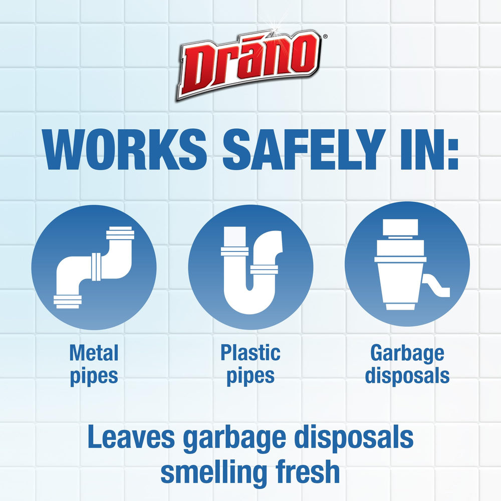 Compatible with septic systems and all pipe types