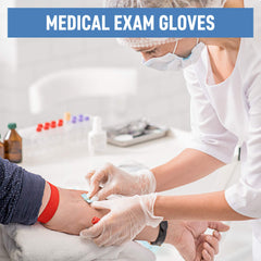 Dre Health gloves 100 hand-wearing view demonstrates dexterous control and precise handling