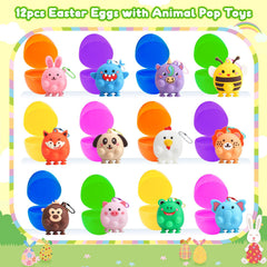 DREACAREFT 3D animal pop toy close-up showing silicone texture and popping action