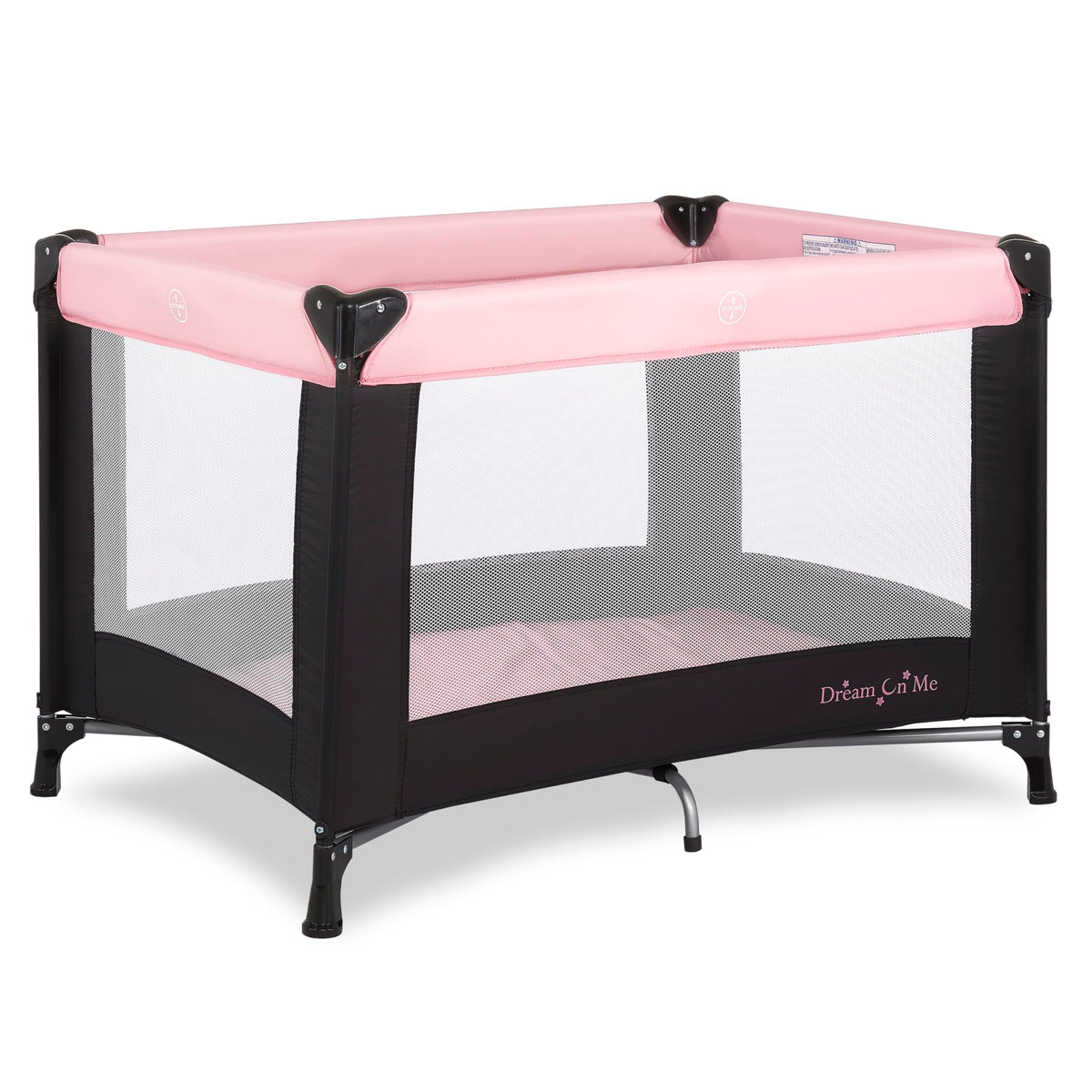 Dream On Me Nest portable playard setup demonstrates quick assembly for travel.