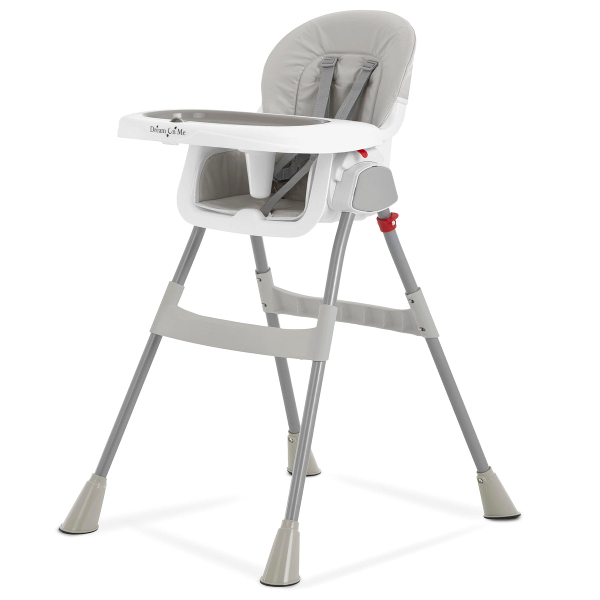 Dream On Me TableTalk 2-in-1 high chair setup shows growth-ready design and clean trays.