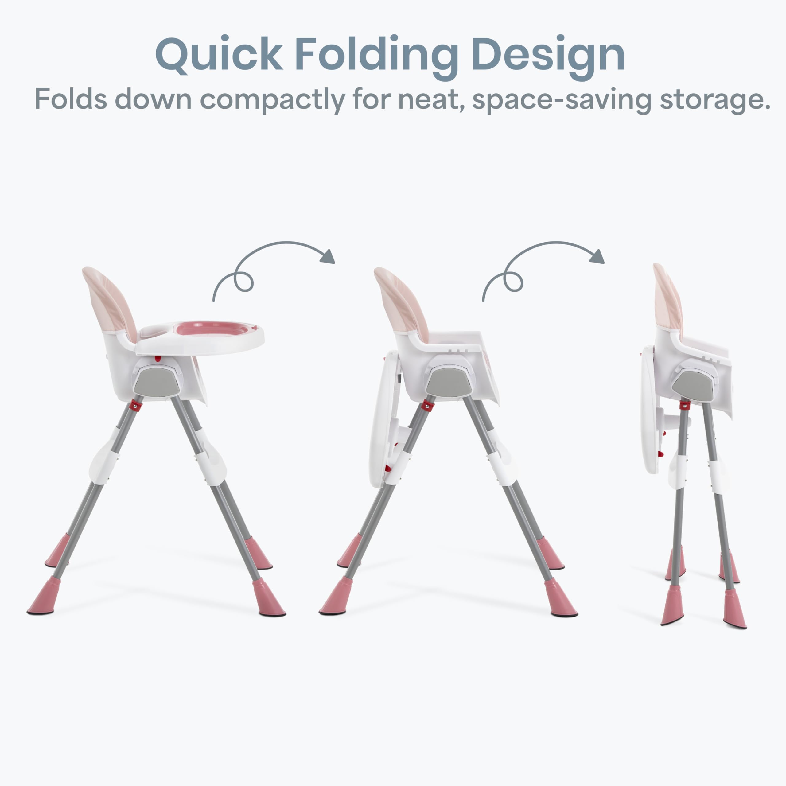 Dream On Me TableTalk space-saving fold design for small kitchens.