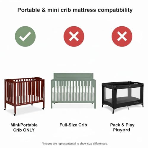 Dream On Me US-made crib mattress built to high safety and quality standards
