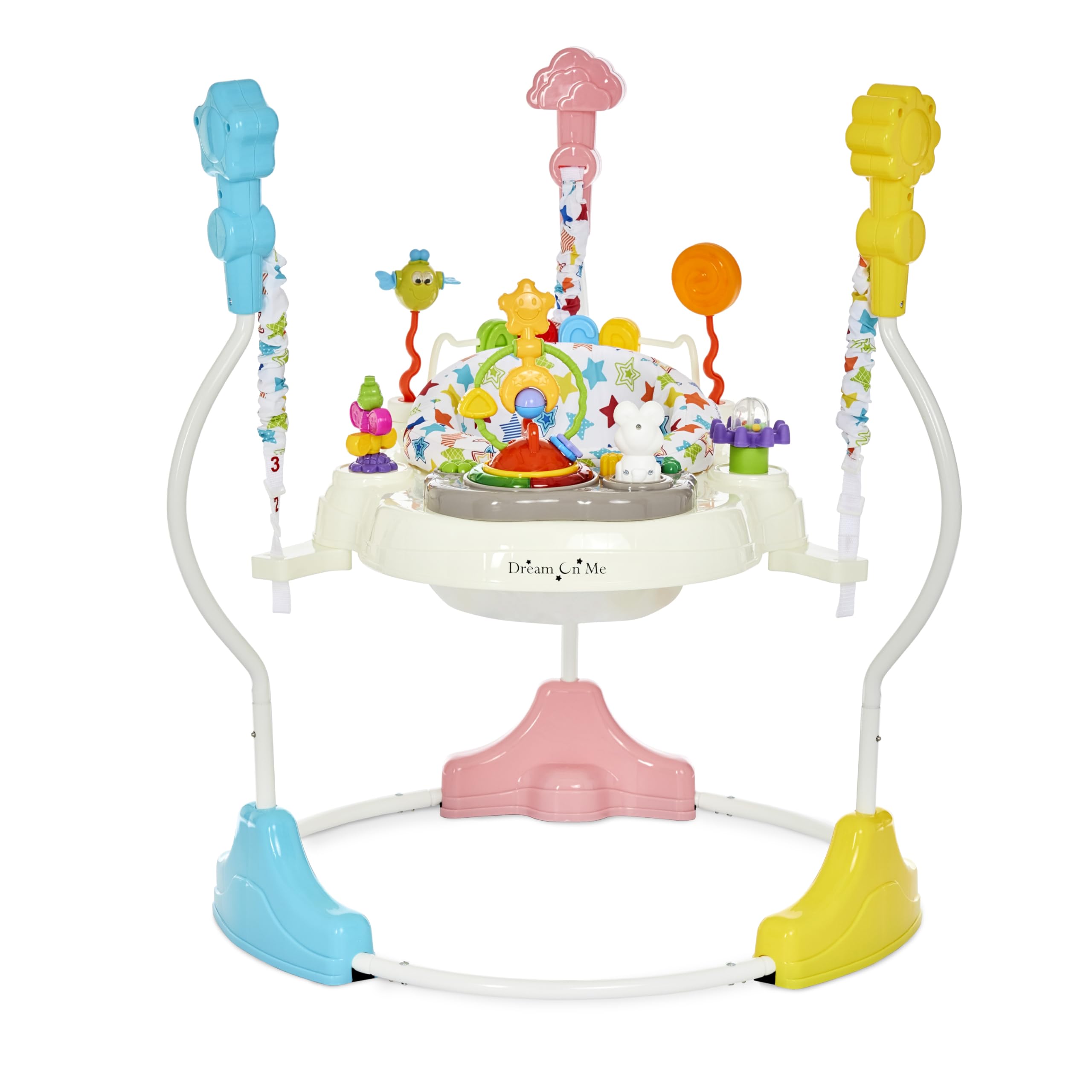 Dream On Me Zany activity center with 360° seat rotation encourages exploration and motor play