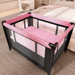 Dream On Me Zazzy folding design for quick, compact storage.