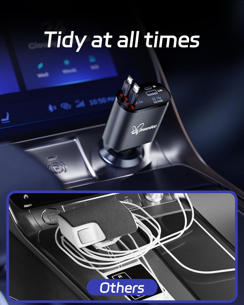 DreamBee supports 12V and 24V vehicles for versatile use