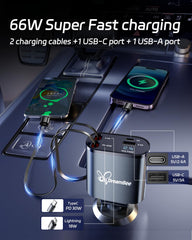 DreamBee USB-C port enables PD and QC charging on multiple devices