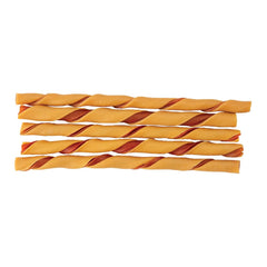 DreamBone Twist Sticks dog-chewing-happy—keeps dogs engaged during playtime.