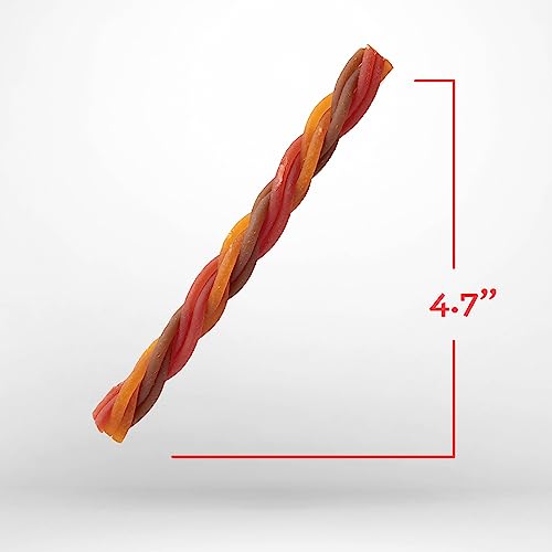 DreamBone Twisties 25-count pack; convenient dog treats.