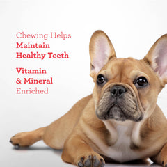 DreamBone Twisties vitamin-mineral enriched formula for daily chews.