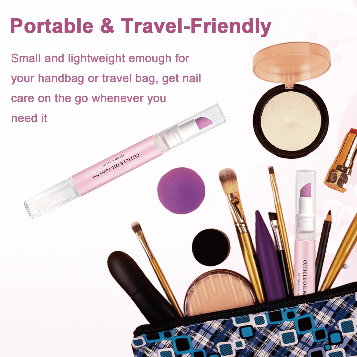 DreamCatching 2-piece nail care set supports at-home maintenance.