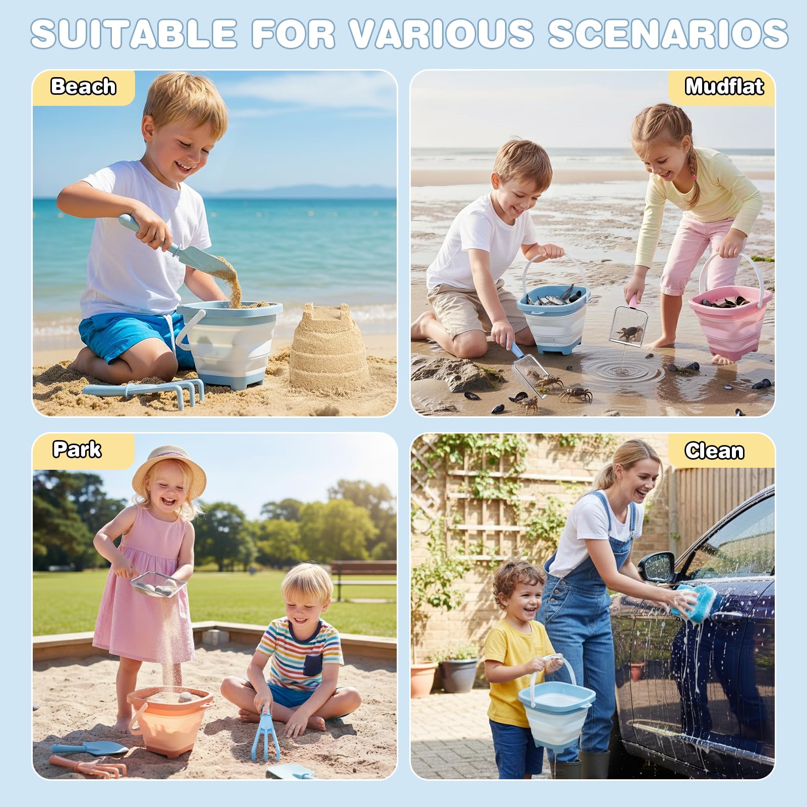 Dreamon beach sandbox toys set sparks imaginative outdoor play.