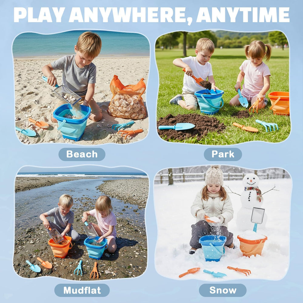 Dreamon beach kit invites outdoor play and discovery by the shore