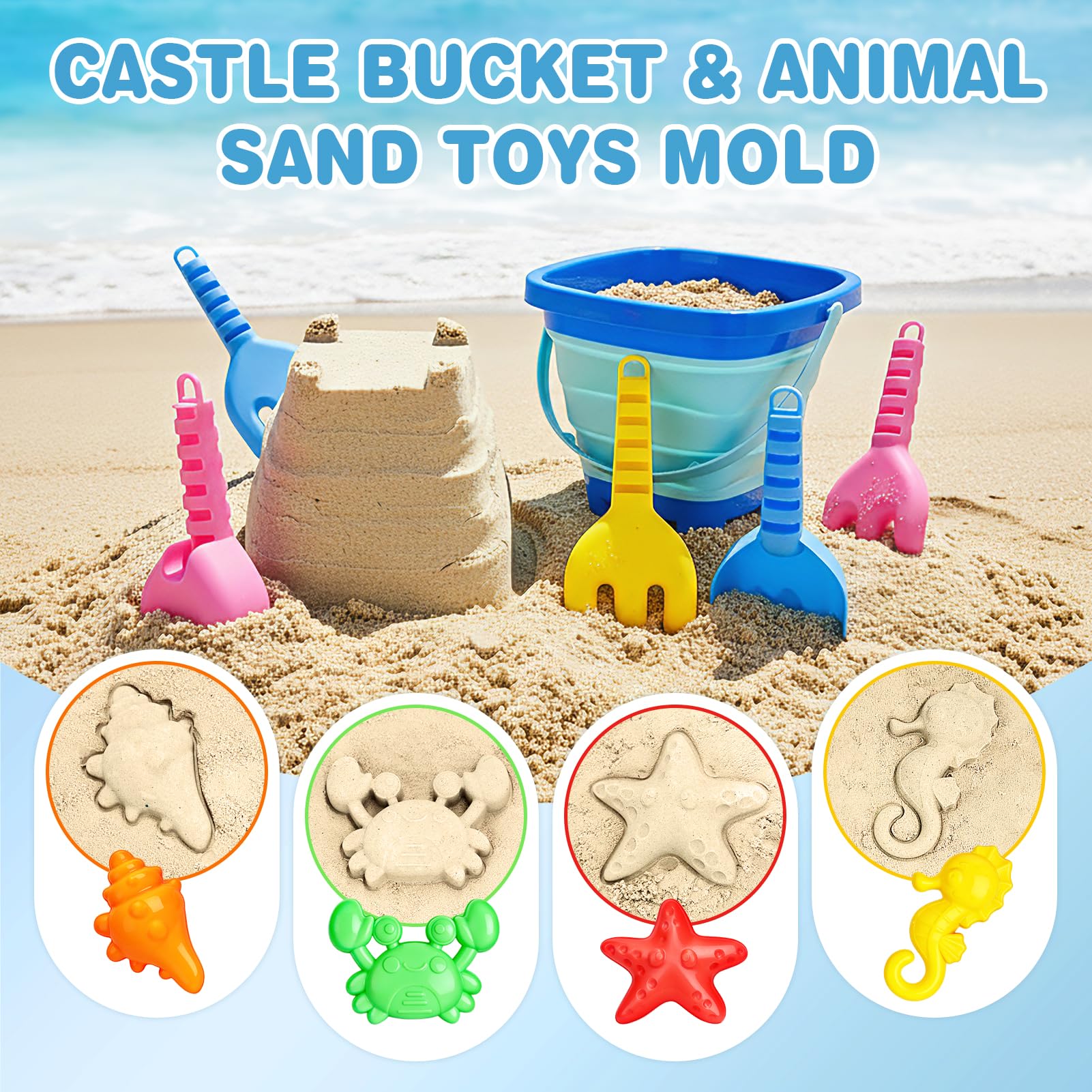 Dreamon foldable buckets are lightweight for travel and outdoor adventures