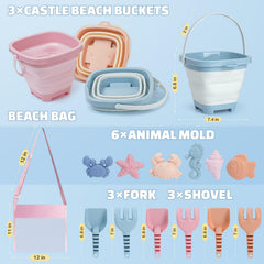 Dreamon aquatic creature molds for creative sand sculptures and pretend play.
