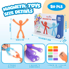 Dreamon metal tin storage base keeps figures organized during trips.