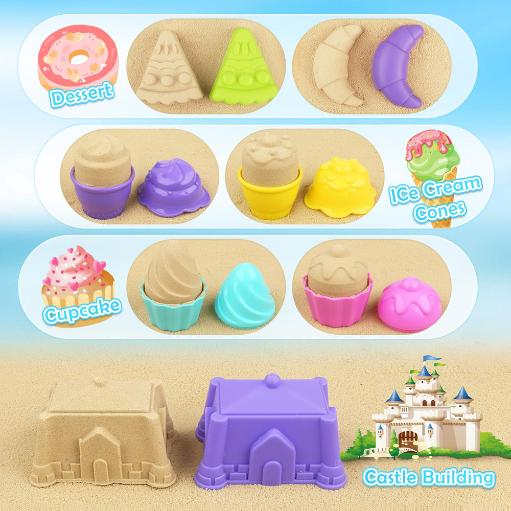 Dreamon sand castle molds inspire imaginative seaside creations and creative play.
