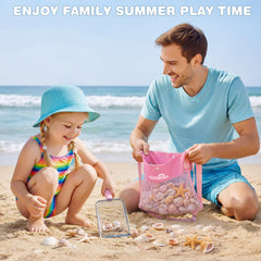 Dreamon sand shovels and rakes enable quick beach digging and tidy cleanup.