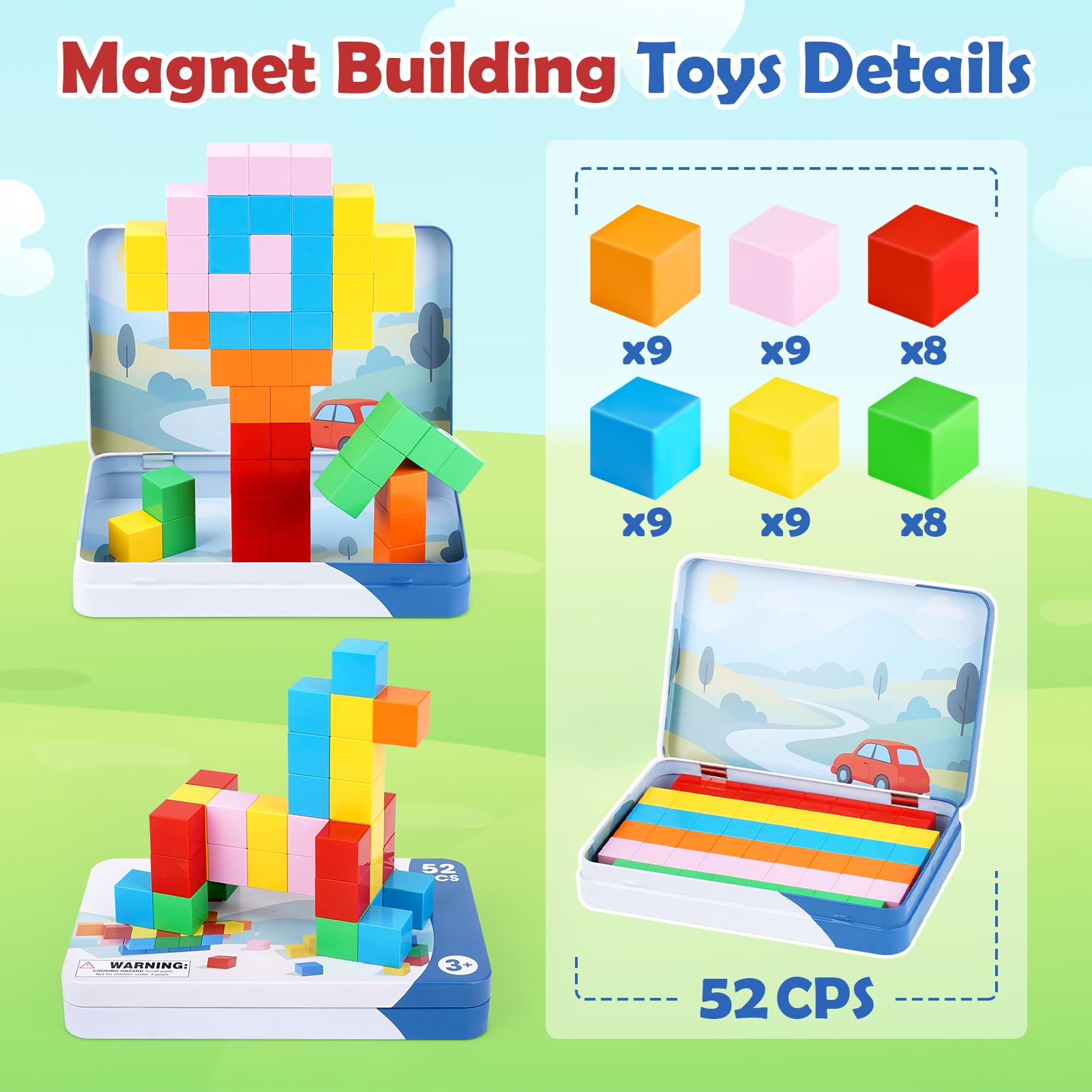 Dreamon travel activity set promotes screen-free play on trips.