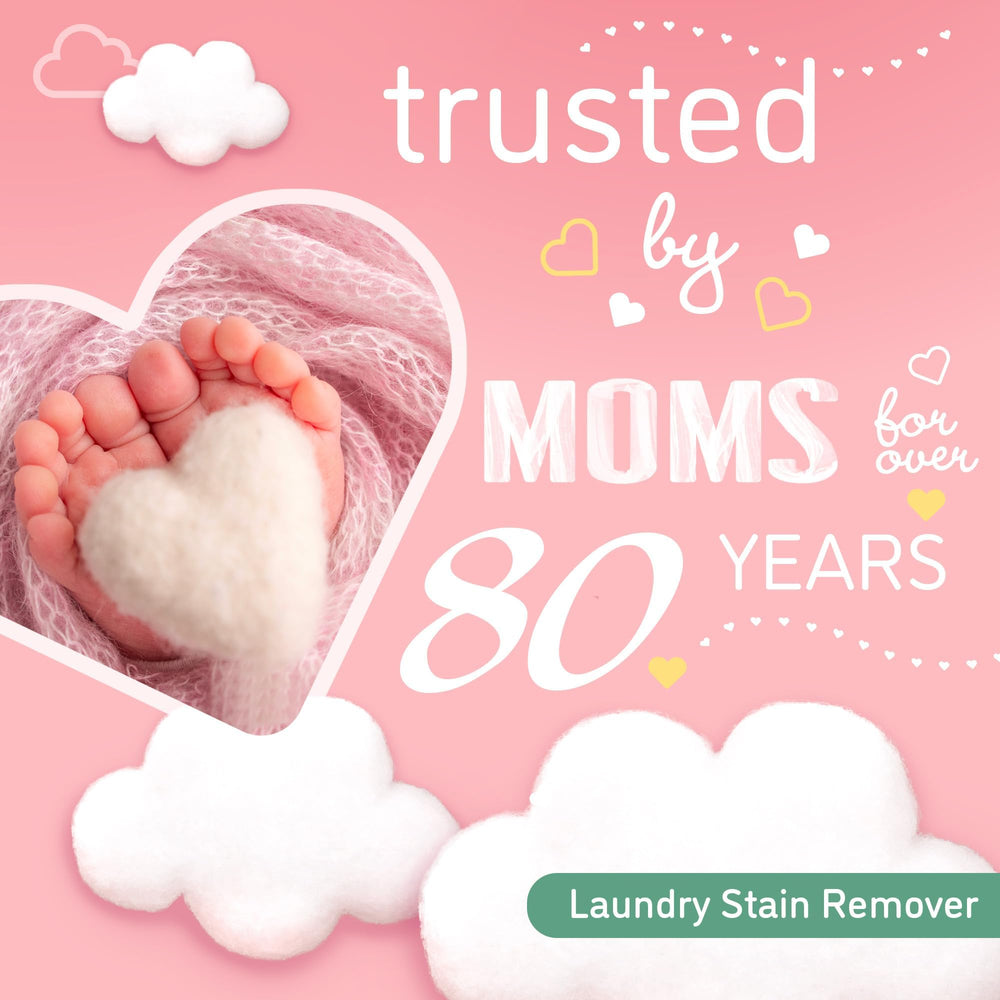 Dreft baby clothes stain remover pack shown, includes two bottles and a pen.