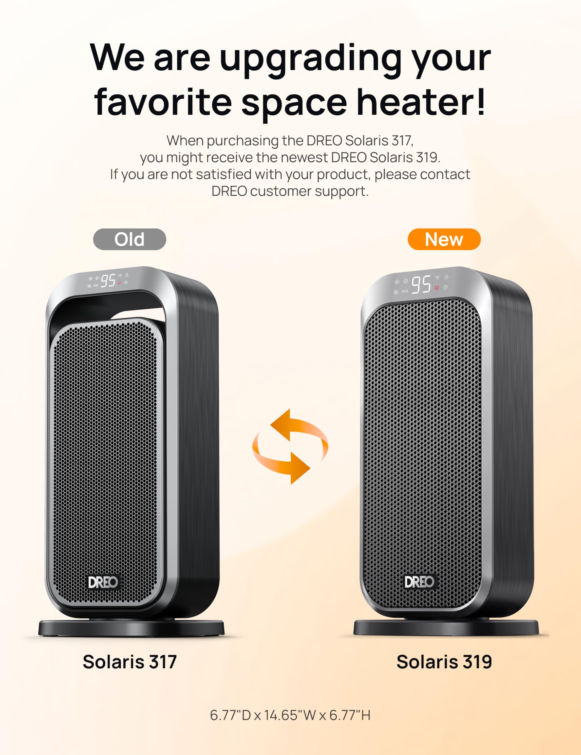 DREO 12-hour timer enables programmable heating sessions