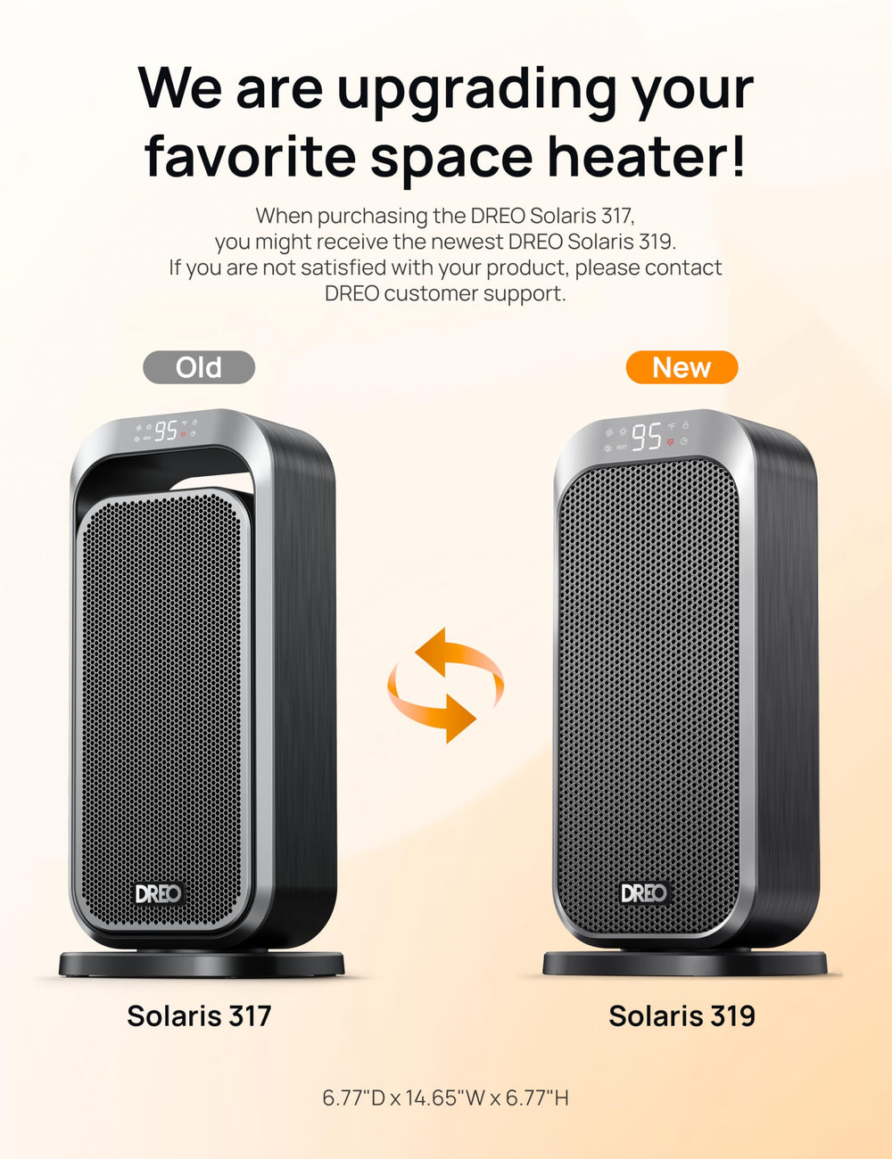 DREO 12-hour timer enables programmable heating sessions