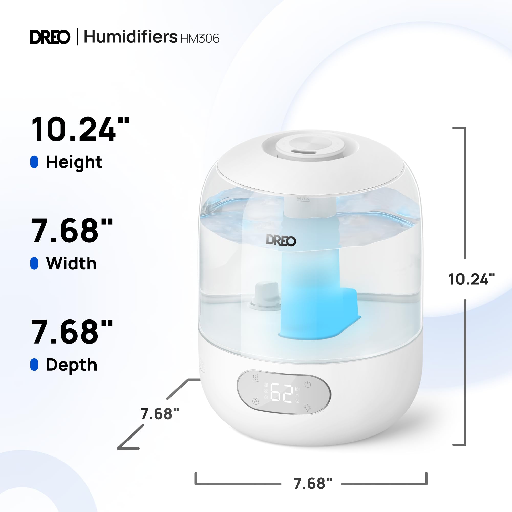 Dreo humidifier suitable for baby nursery and plants