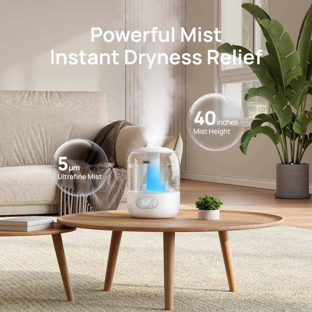 Dreo large-room humidifier covering up to 300 sq ft