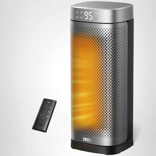 DREO 24-hour timer for scheduled warmth and convenience.