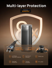 DREO space heater with remote-control for convenient adjustable warmth.