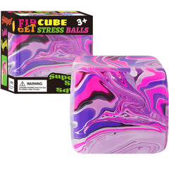 Drephere pink ice cube stress ball for portable focus and calm moments.