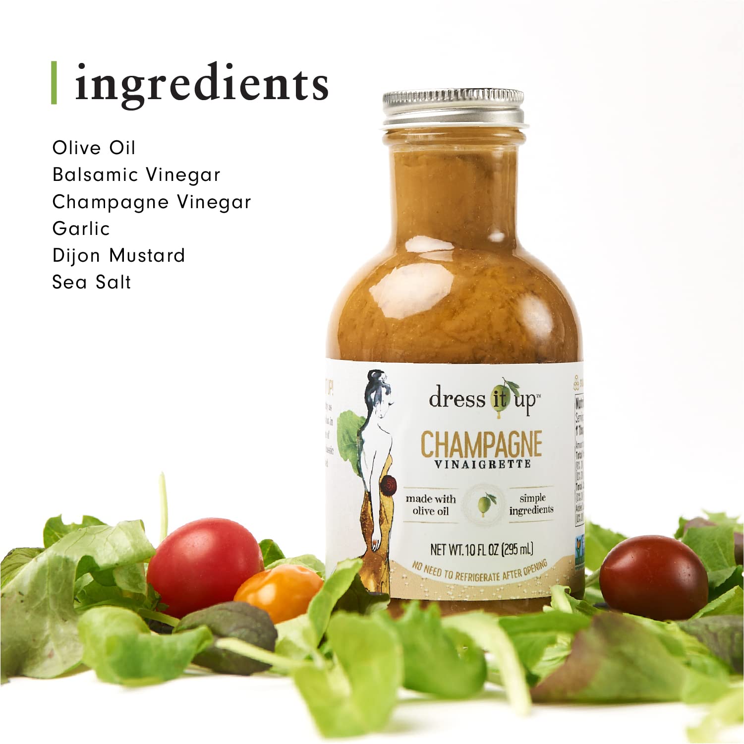 Dress It Up Champagne Vinaigrette on a fruit salad boosts flavor contrast