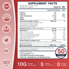 DRFOSTER collagen powder scoop for easy daily dosing and mixability