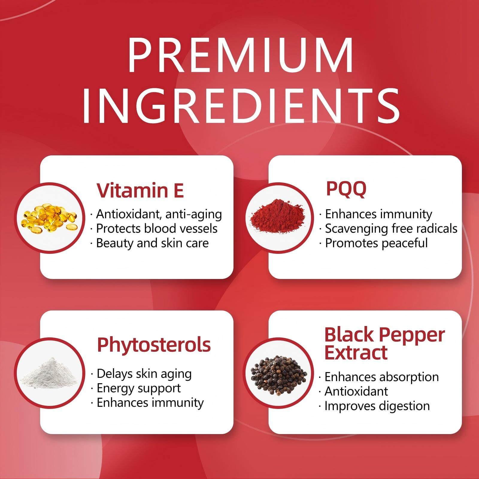DRFOSTER CoQ10 ubiquinol softgels label mentioning black pepper extract for absorption
