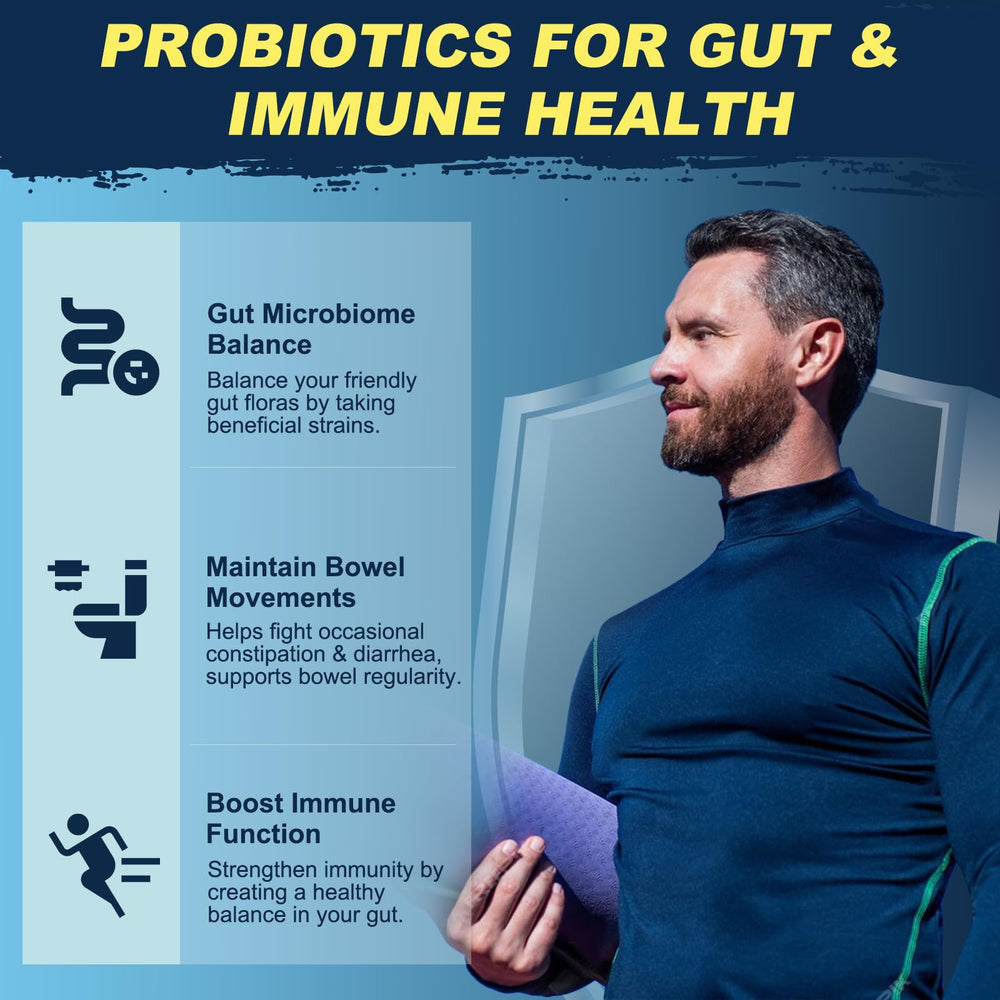 DRFOSTER Probiotics feature prebiotics and 24 strains promoting gut balance