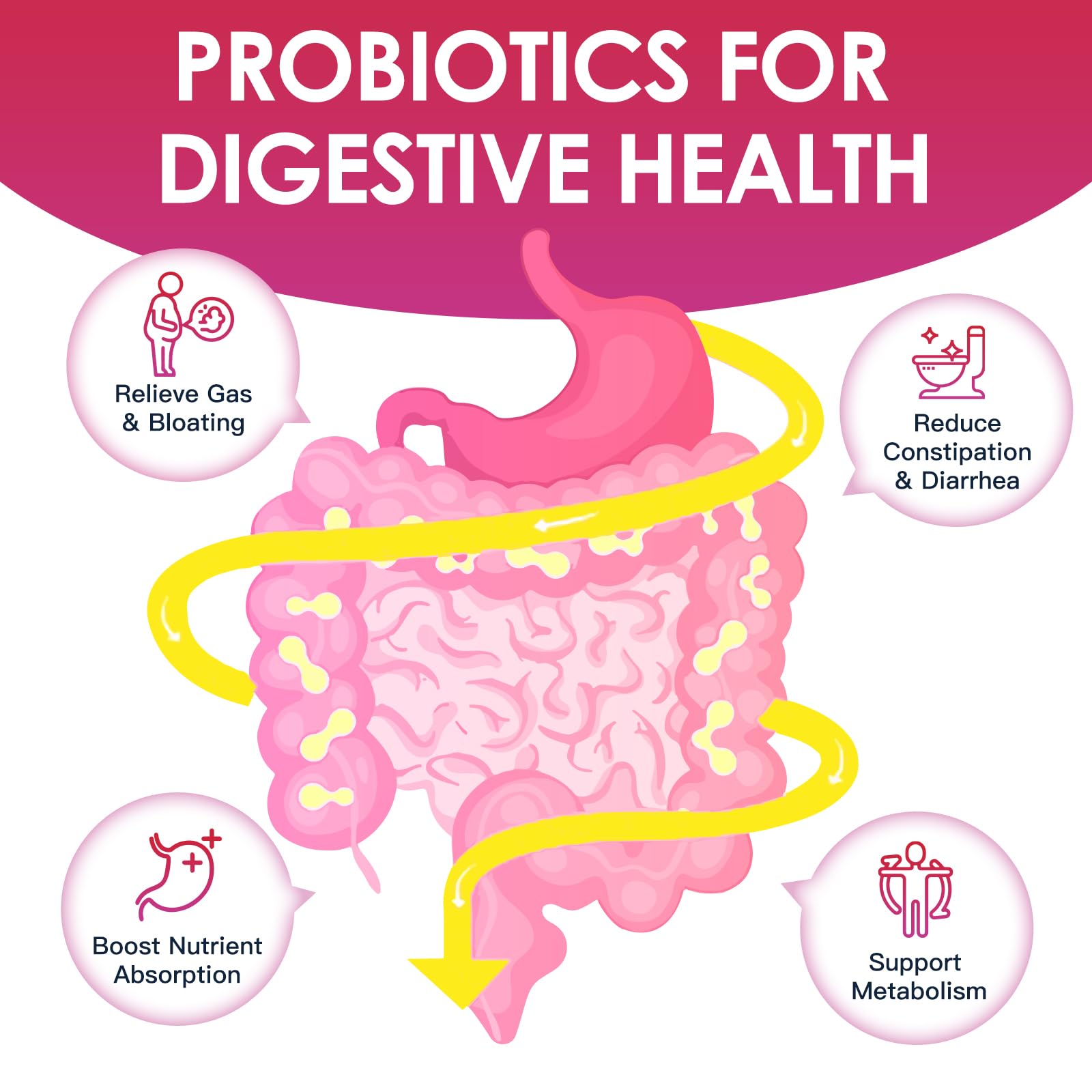 DRFOSTER Probiotics Women scene with D-mannose and cranberry ingredients.